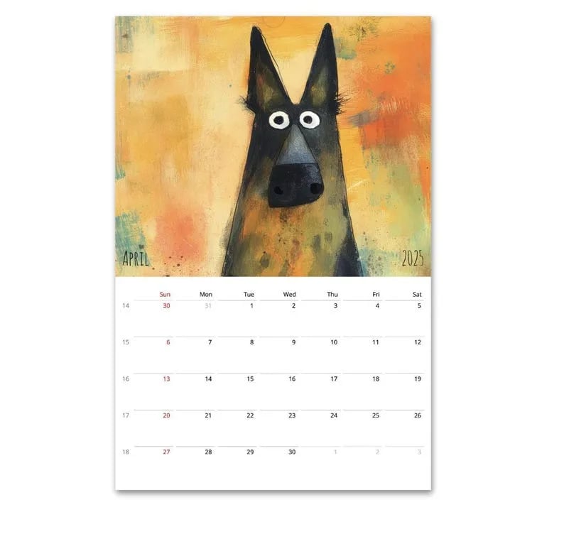 🔥LAST DAY 50% OFF - 🐕📅Cute Dog Calendar