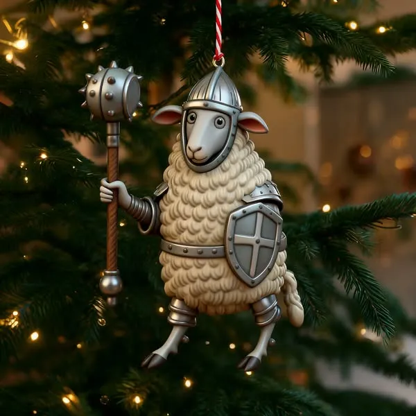 🔥 Black Friday 50% OFF --Limited-time offer: Funny Medieval Grotesque Ornament