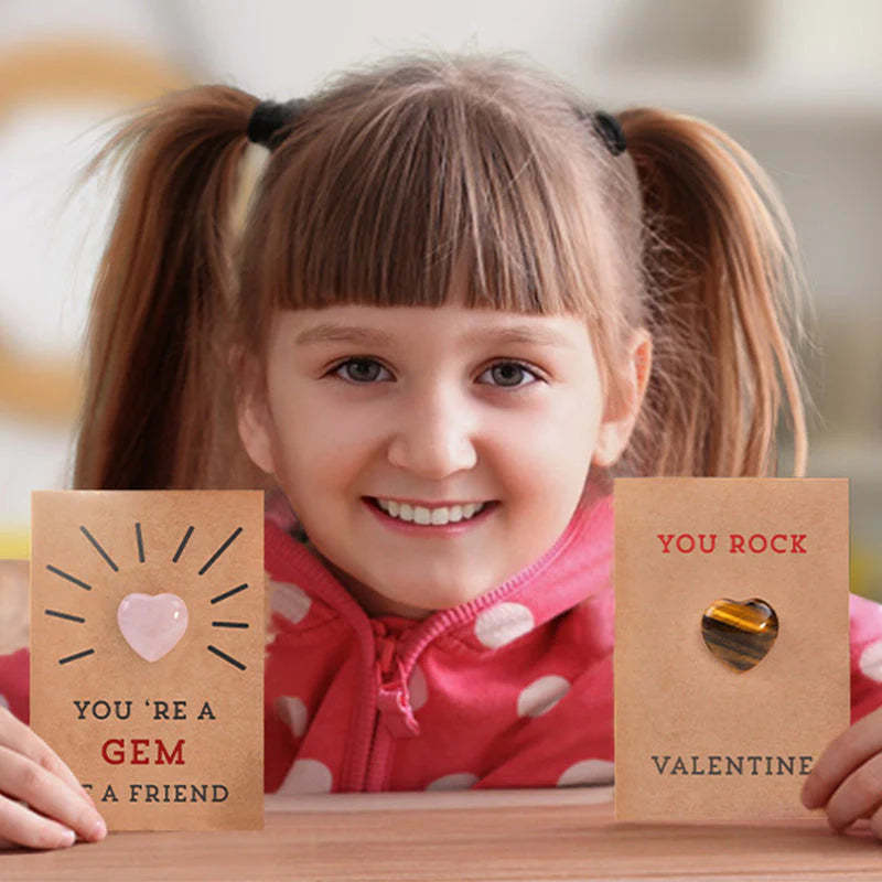 ✨24PCs Cards with Heart-Shape-Valentines Gifts for Kids✨