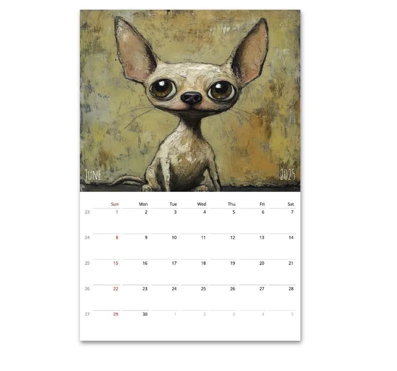 🔥LAST DAY 50% OFF - 🐕📅Cute Dog Calendar