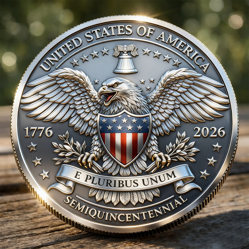 America 250th Anniversary Commemorative Coin