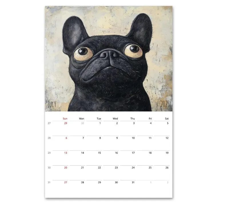 🔥LAST DAY 50% OFF - 🐕📅Cute Dog Calendar