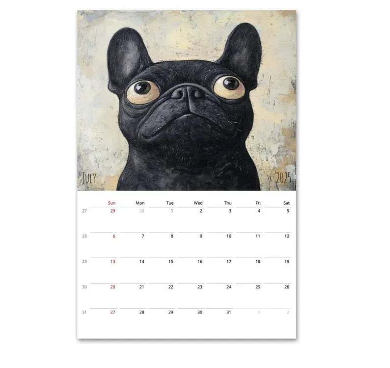 🔥LAST DAY 50% OFF - 🐕📅Cute Dog Calendar