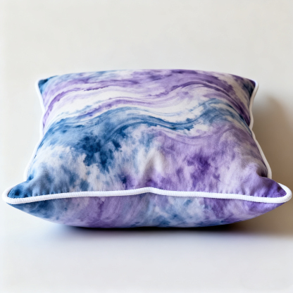 Handgefertigte Pflanzen-Dekokissen (2 Stück)