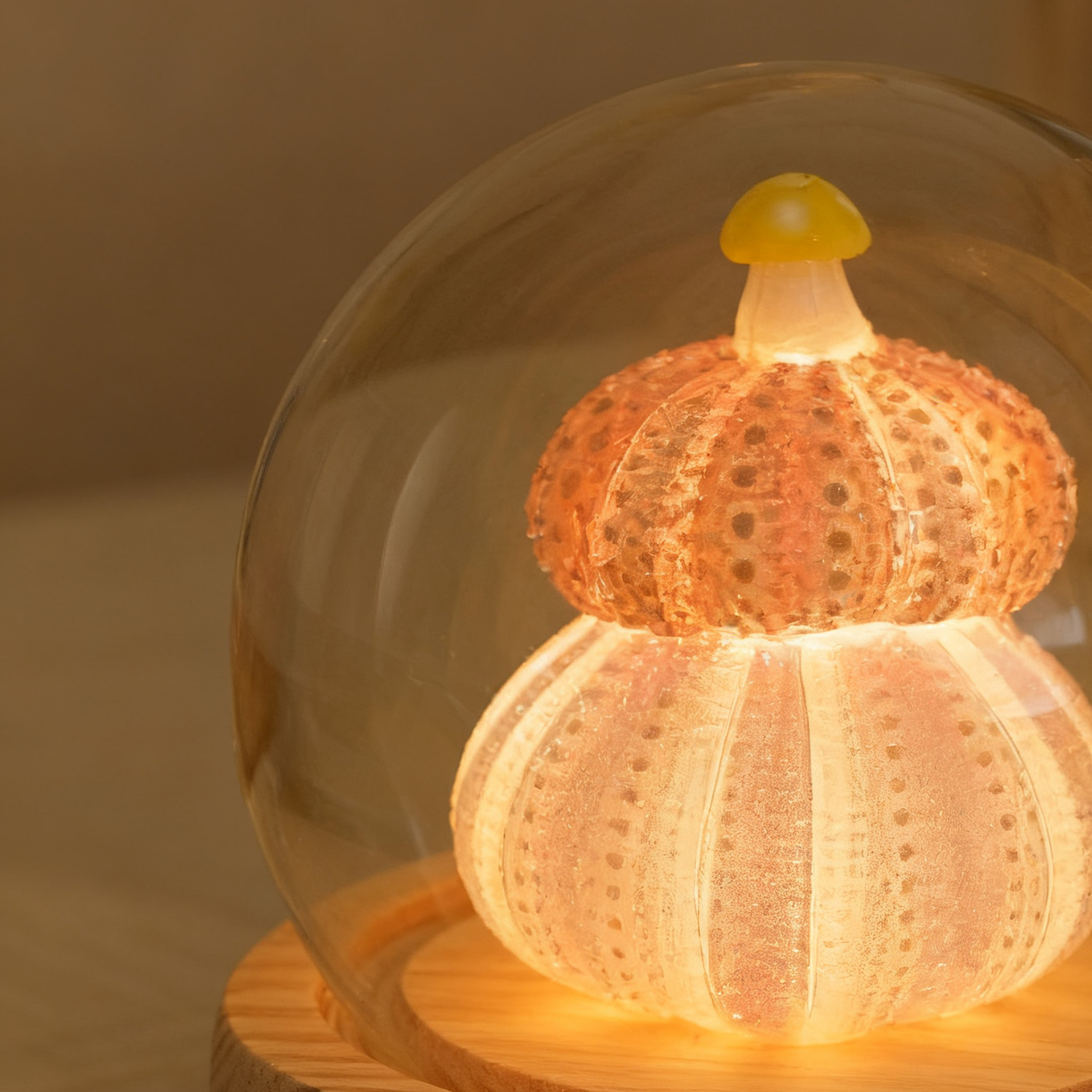 DIY Muschel-Seeigel Nachtlicht Atmosphärenlampe