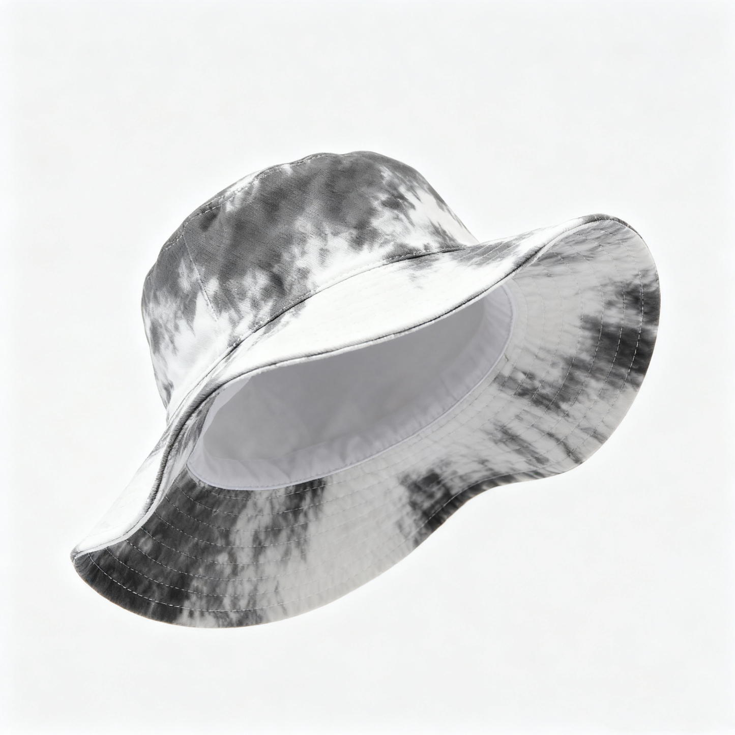 Natürlich gefärbter Fischerhut aus Pflanzen