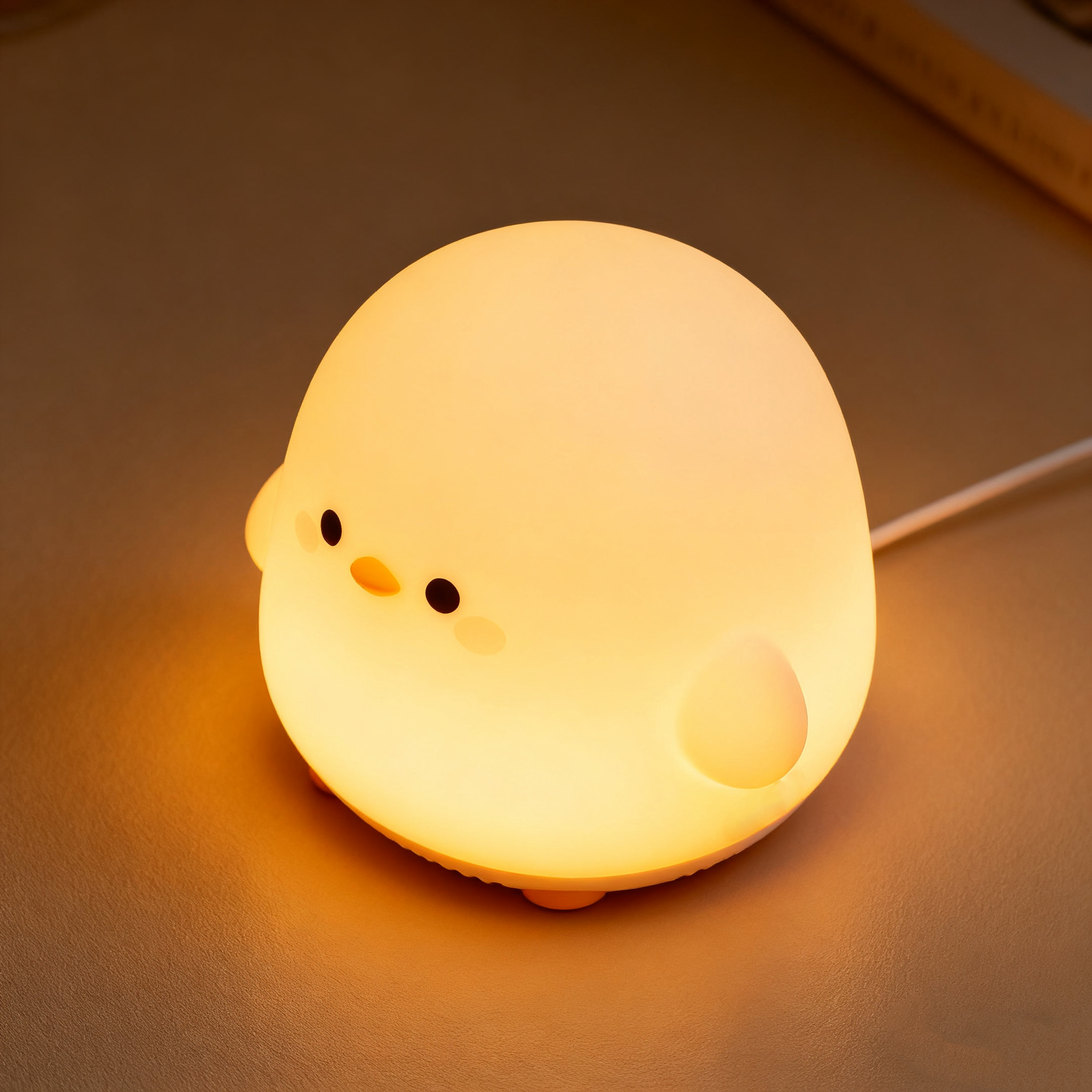 Niedliche Cartoon-Silikon-Nachtlichter (2er Set)