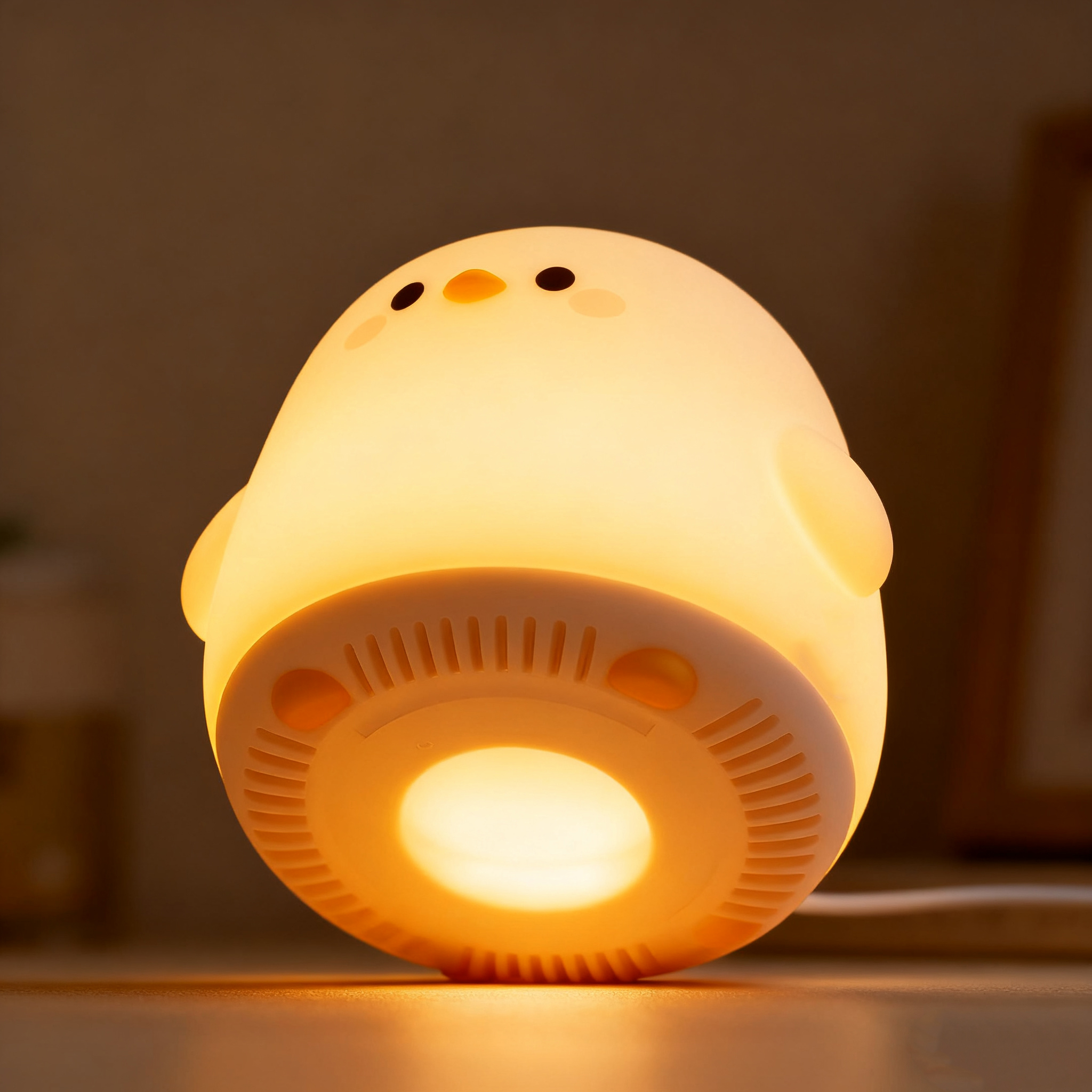 Niedliche Cartoon-Silikon-Nachtlichter (2er Set)