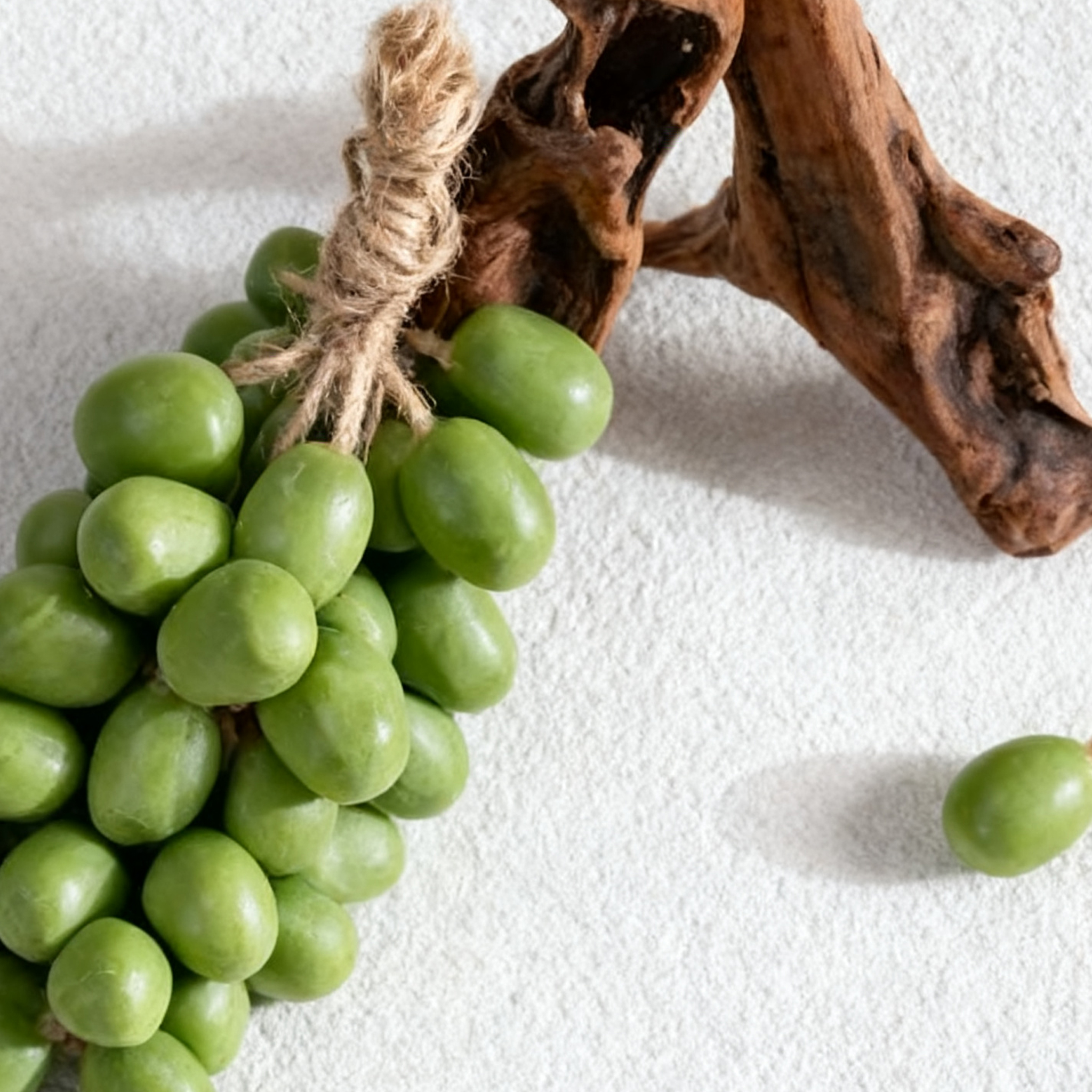 Dekorative Trauben-Kunstseife, kalt hergestellt (Doppelpack)