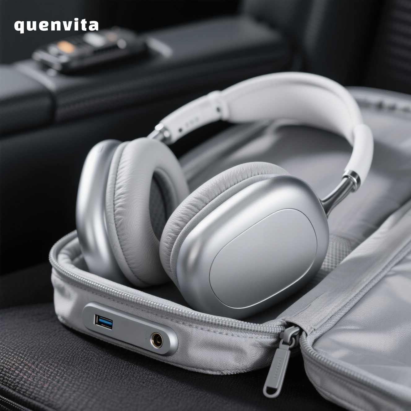 Wireless noise-canceling headphones
