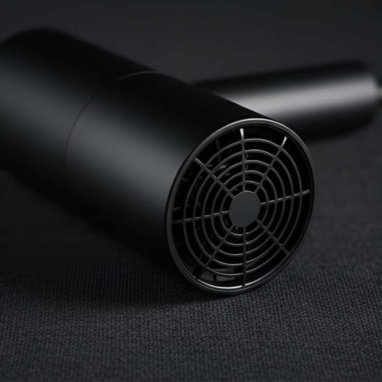 Professioneller Haartrockner mit Ionen-Technologie in moderner Optik