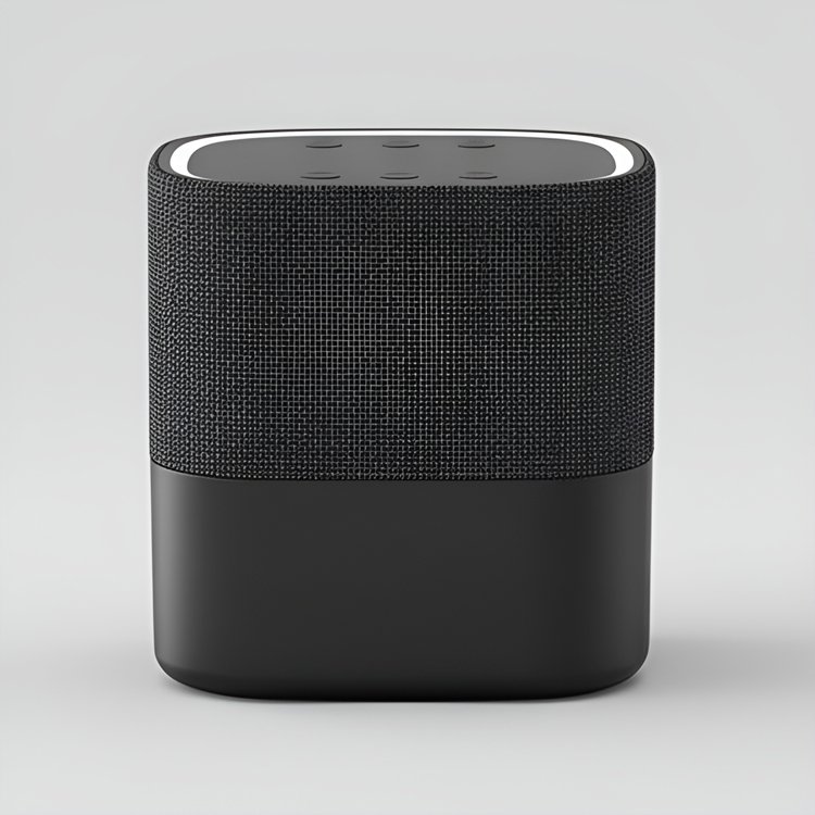 Intelligenter Musiklautsprecher mit modernem Design