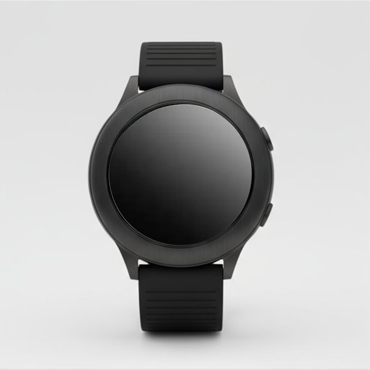 Intelligente Armbanduhr am Handgelenk