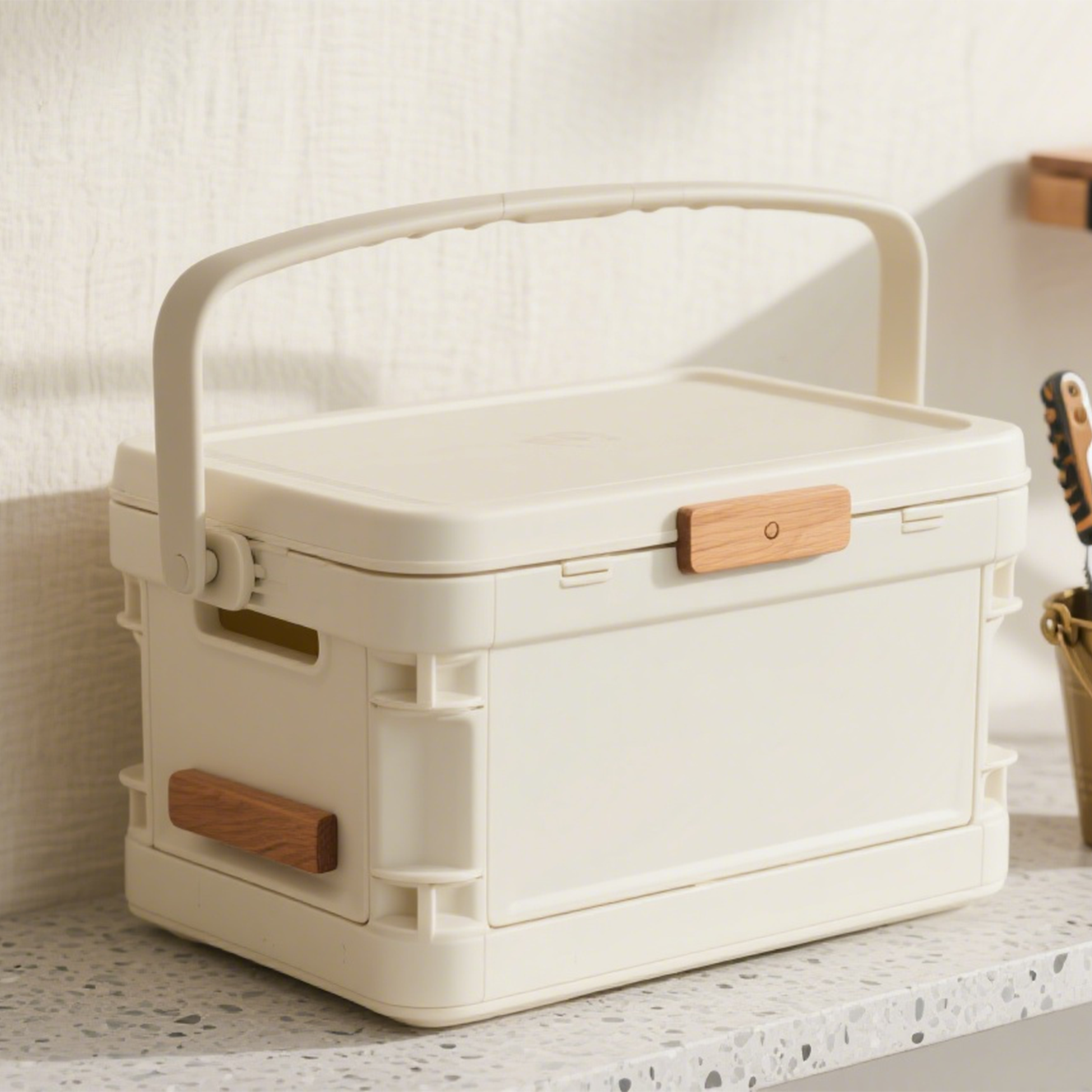 Wysokiej klasy pudełko do przechowywania w bagażniku samochodowym z żywicy