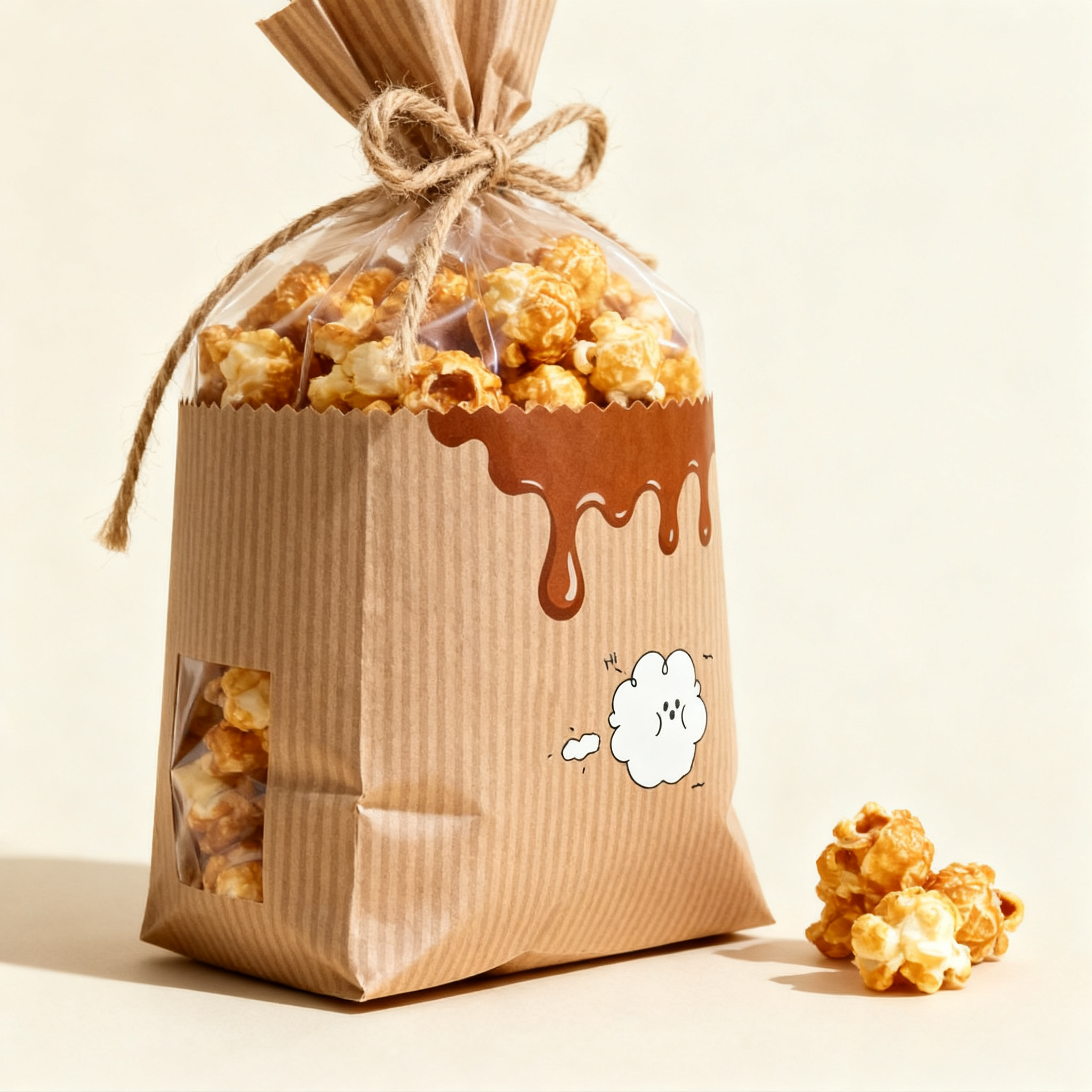 Słodko-maślany popcorn (4 opakowania)