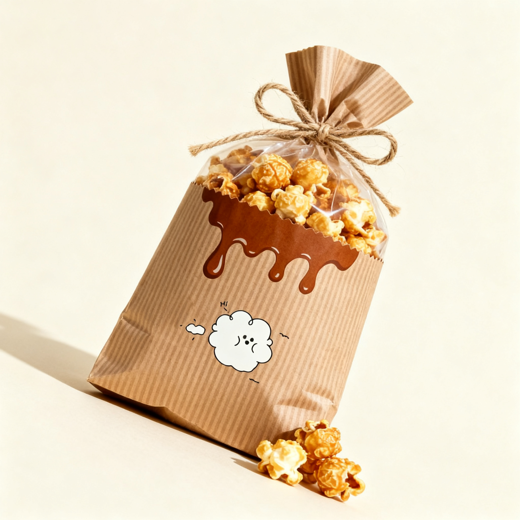 Słodko-maślany popcorn (4 opakowania)