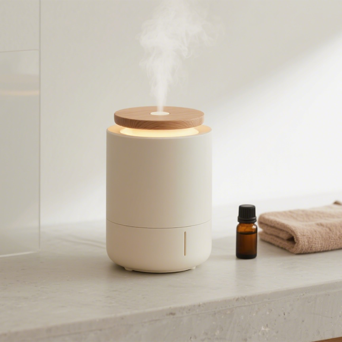 Inteligentny, cichy nawilżacz o stałej temperaturze