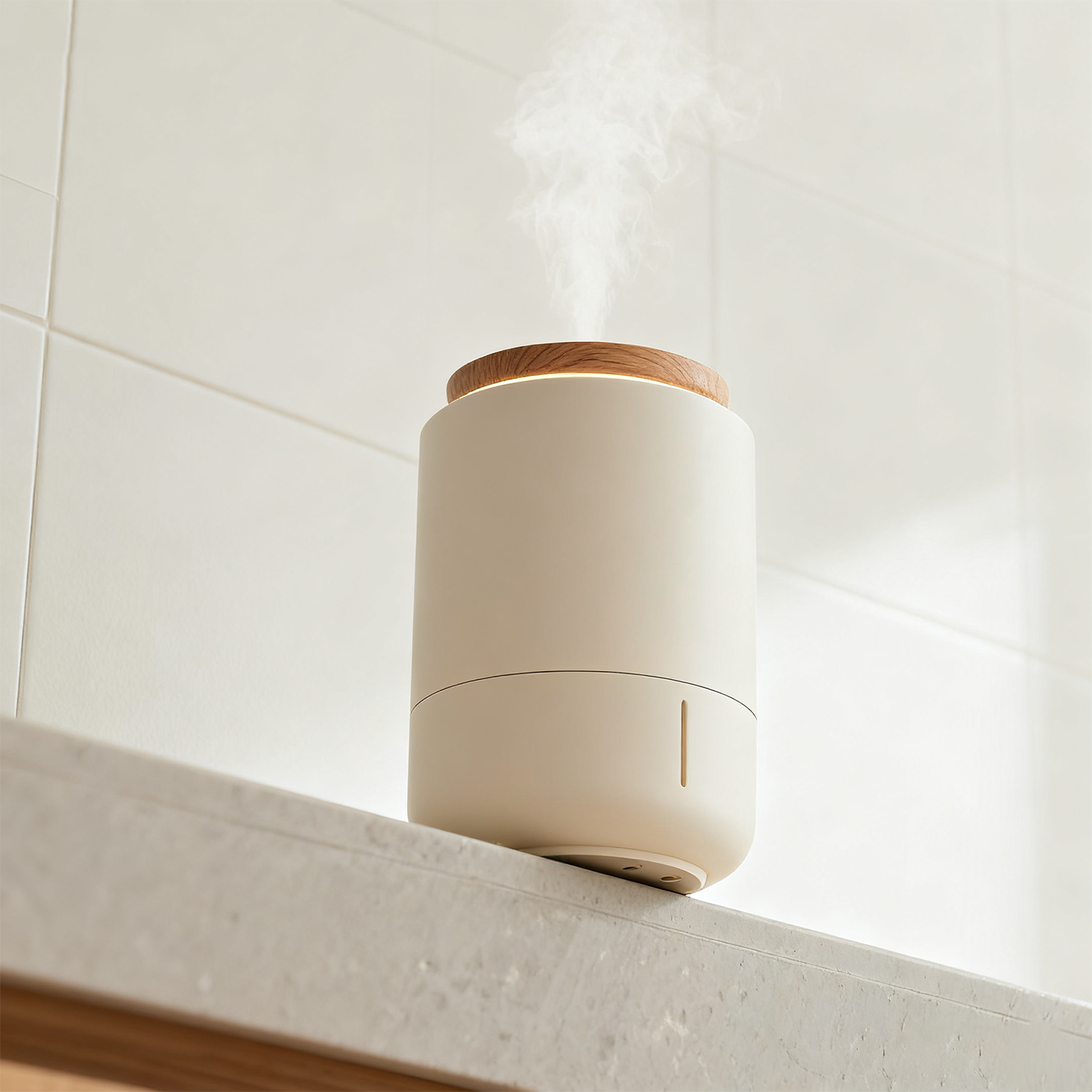 Inteligentny, cichy nawilżacz o stałej temperaturze