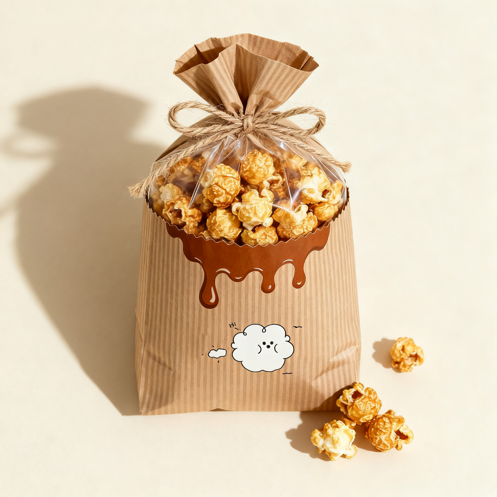 Słodko-maślany popcorn (4 opakowania)