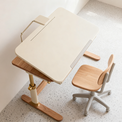 Wielofunkcyjny, podnoszony zestaw do nauki dla dzieci, stół i krzesła