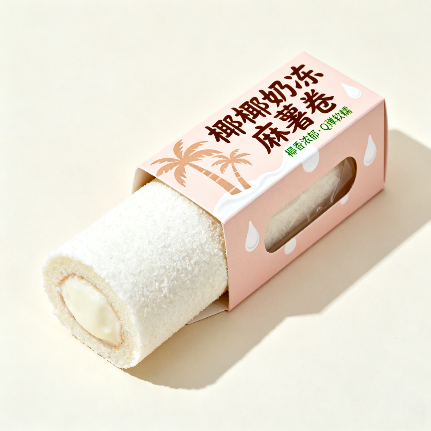 Mochi Rolls z galaretką kokosową (10 pudełek)