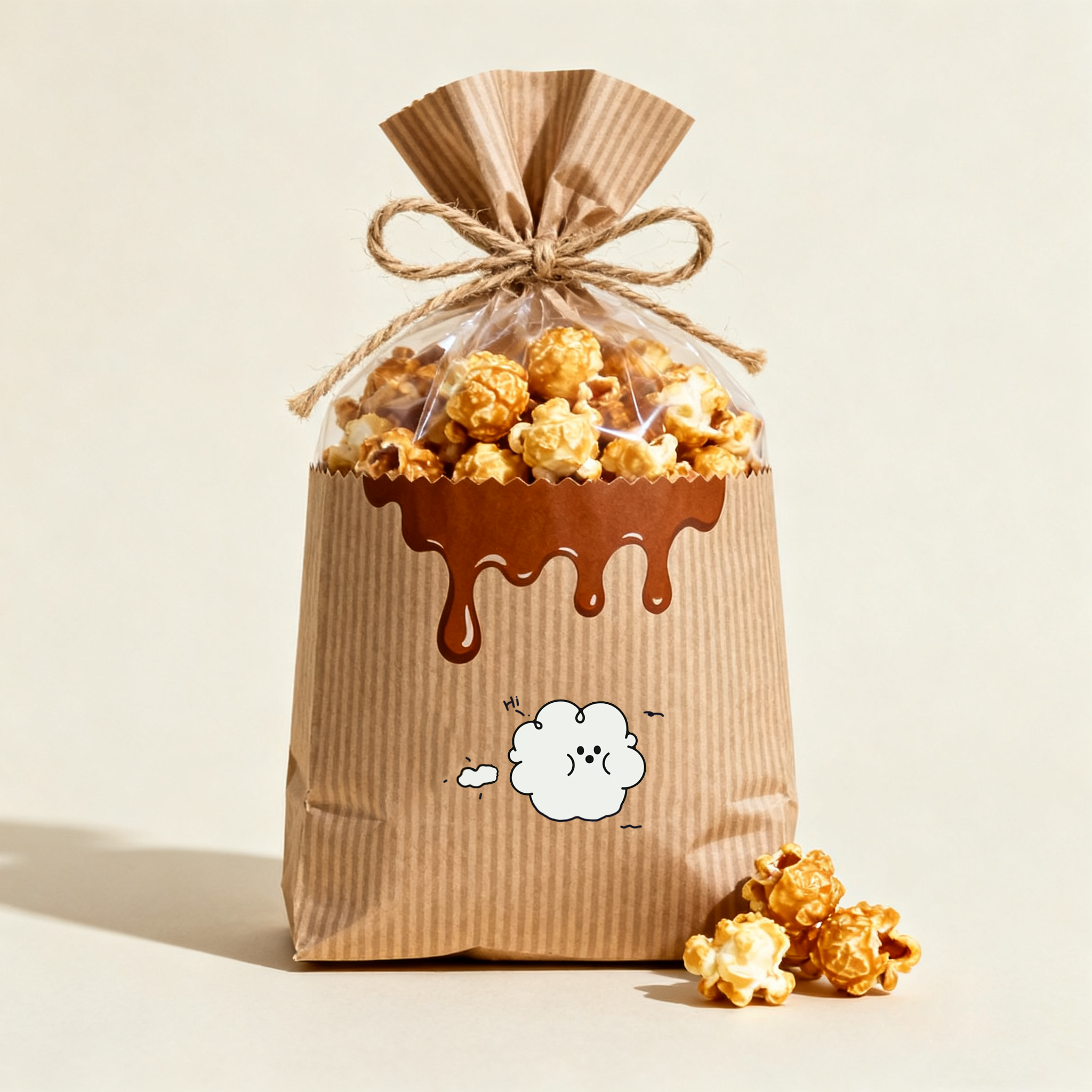 Słodko-maślany popcorn (4 opakowania)