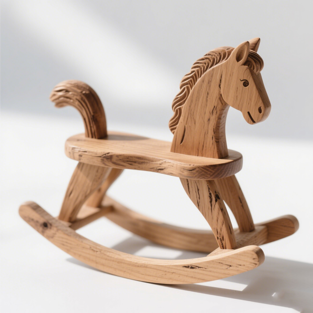  Természetes fa hintaló gyerekeknek 