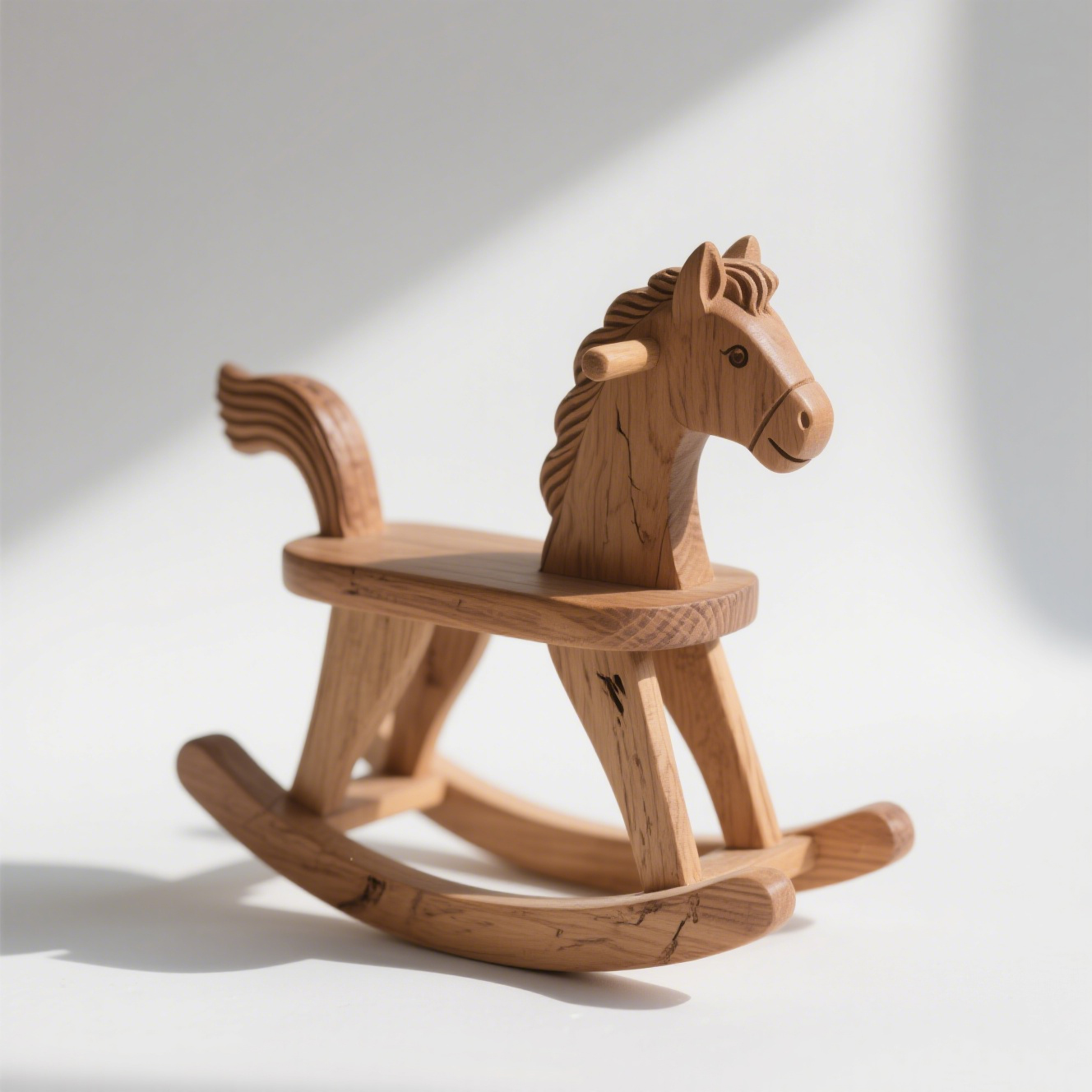  Természetes fa hintaló gyerekeknek 