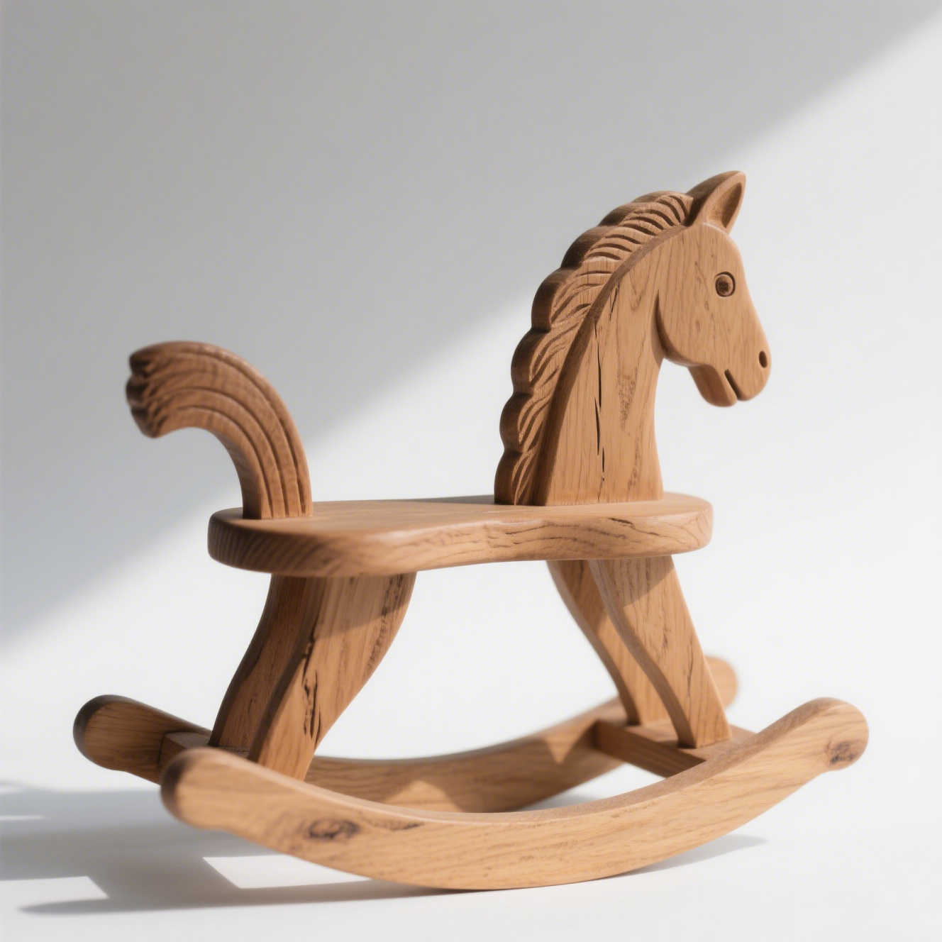  Természetes fa hintaló gyerekeknek 