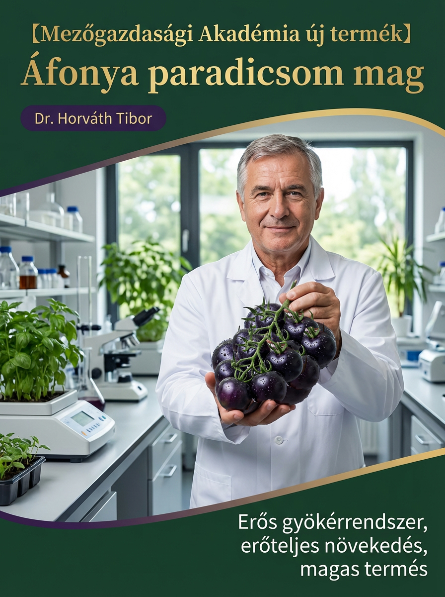 【Új a Mezőgazdasági Tudományok Intézetéből】Áfonyaparadicsom magok