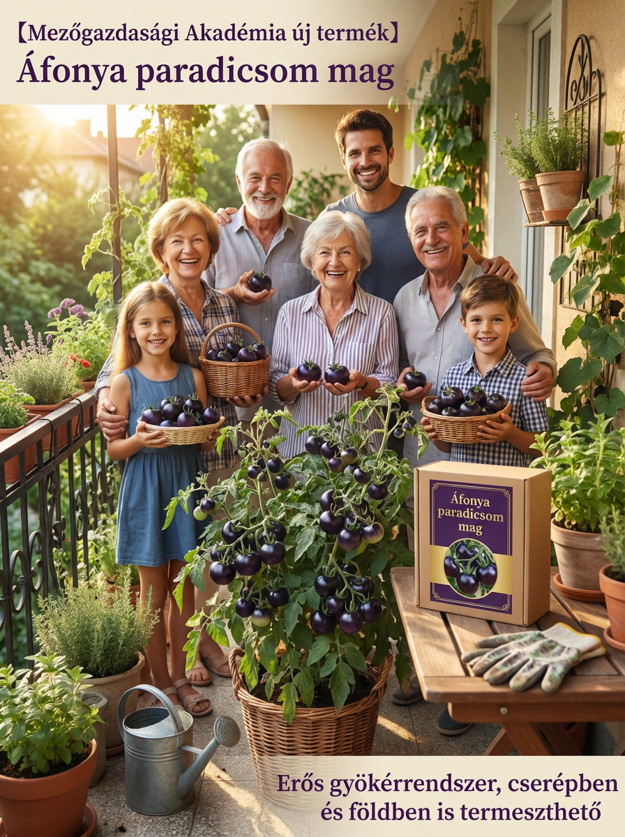 【Új a Mezőgazdasági Tudományok Intézetéből】Áfonyaparadicsom magok