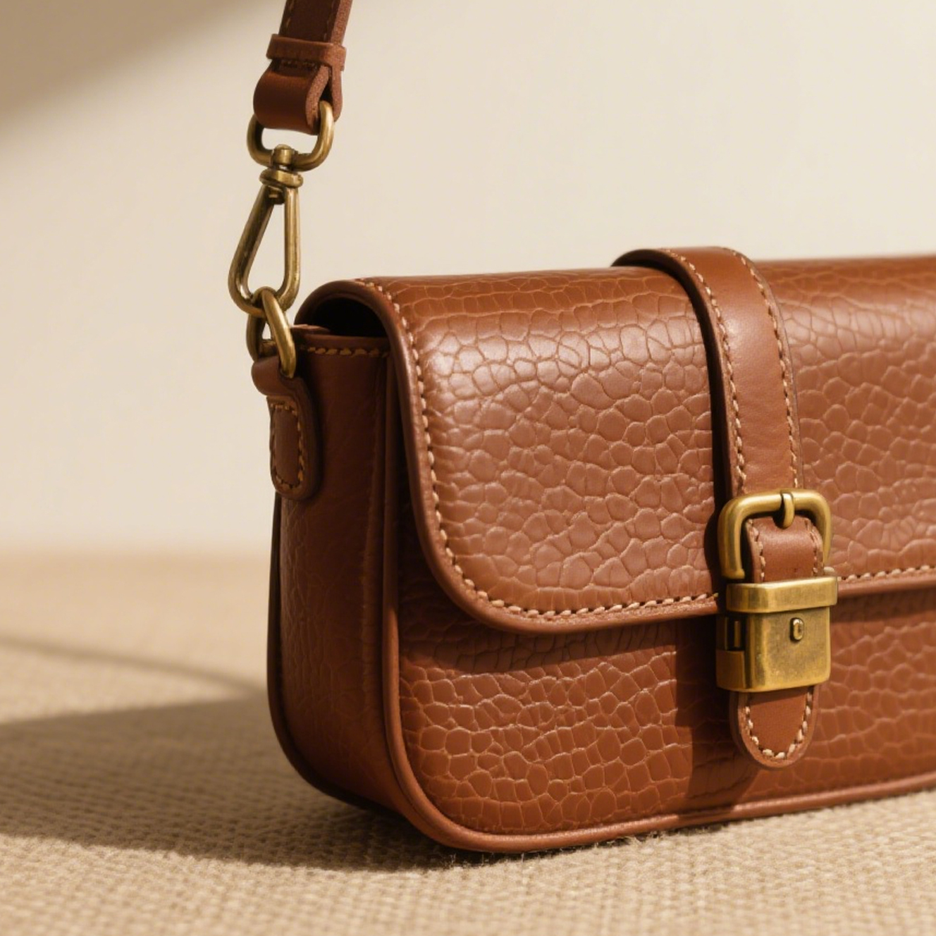 Damska torebka w stylu siodła