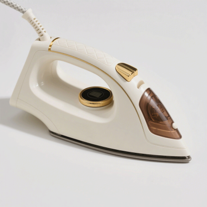 Otthoni elektromos vasaló víz nélkül, hőmérséklet szabályozással és ránctalanító funkcióval