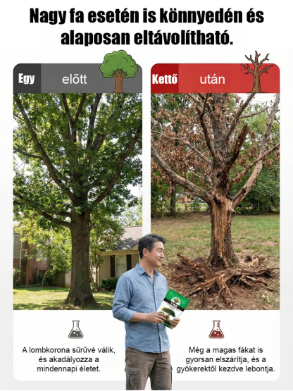 【Érvénytelen visszatérítés】Nagy fa gyomirtó csillag