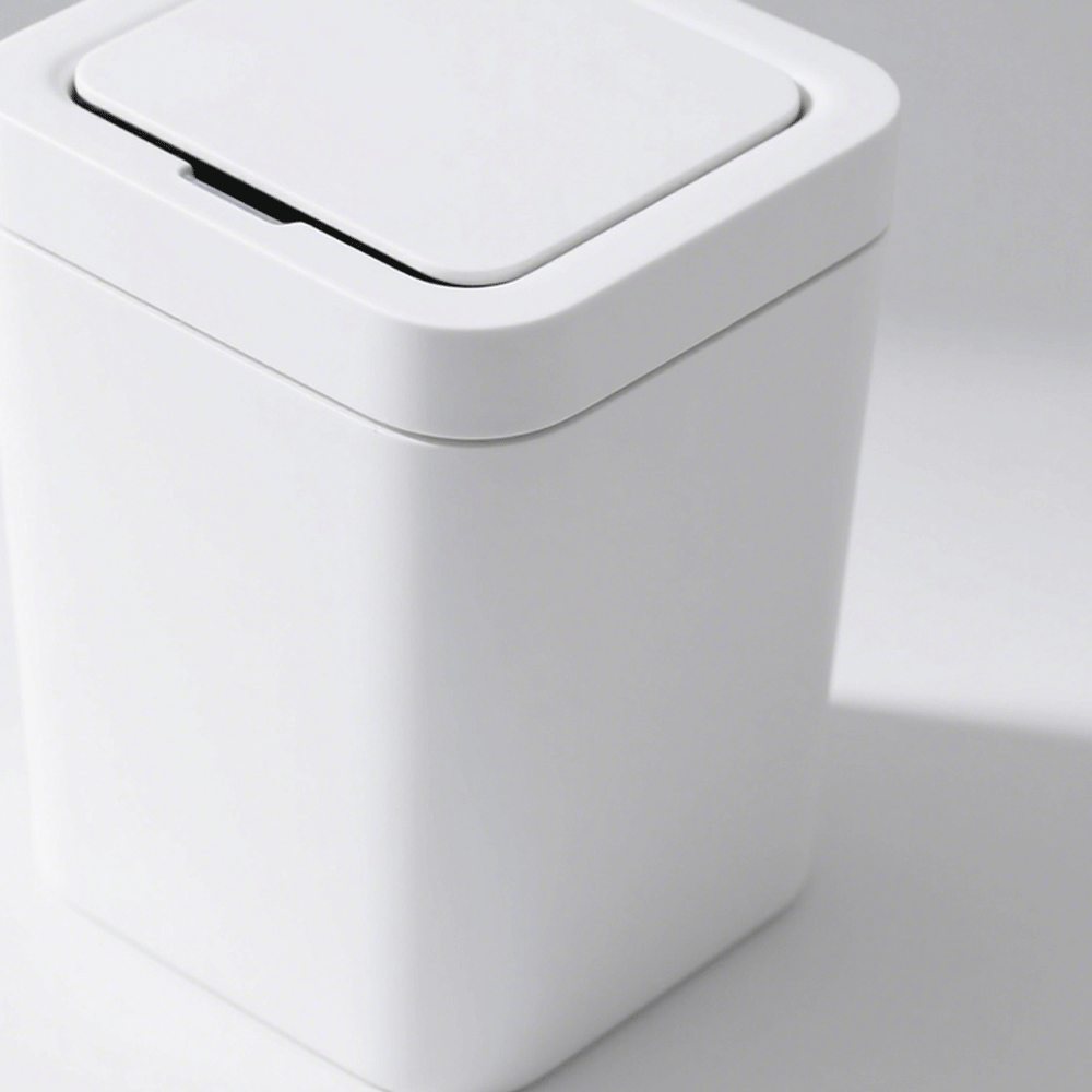 Automata intelligens szemetes, nagy kapacitású, elektromos fedélnyitással