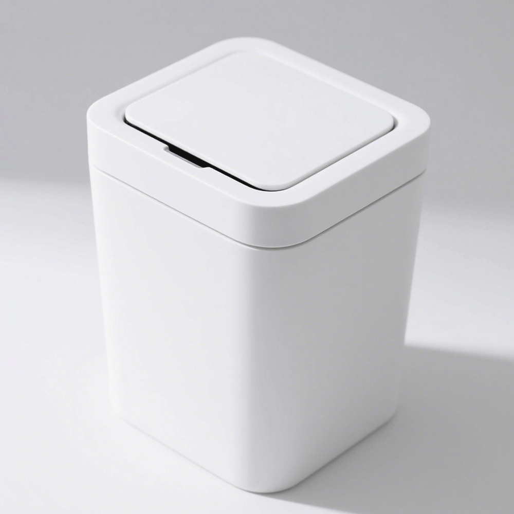 Automata intelligens szemetes, nagy kapacitású, elektromos fedélnyitással