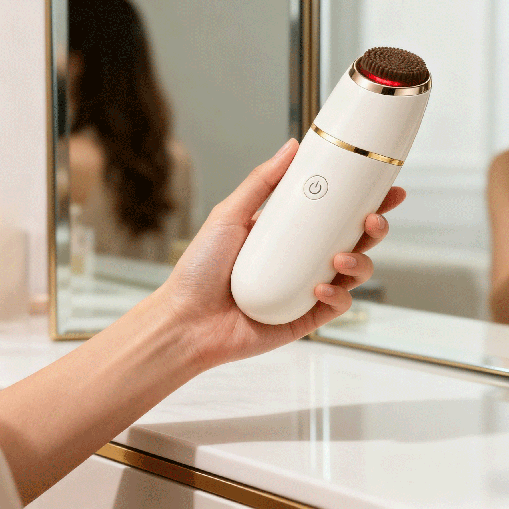 Finom ráncok halványító és pórusjavító otthoni szépségápoló készülék