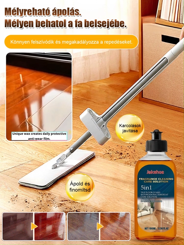 【Ragyogóan fényes】Koncentrált formulájú padlótisztító