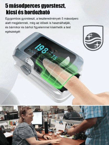 Ujjcsipeszes otthoni monitor