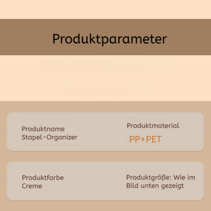 3-in-1 Aufbewahrungsbox mit Fächern für Kleidung – Haushaltsorganizer