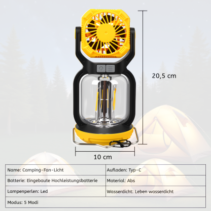 Tragbare multifunktionale Notfall-Handscheinwerfer