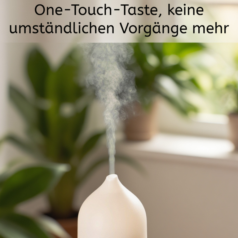 Aromadiffusor mit LED-Stimmungslicht und Luftbefeuchter für Schlafzimmer