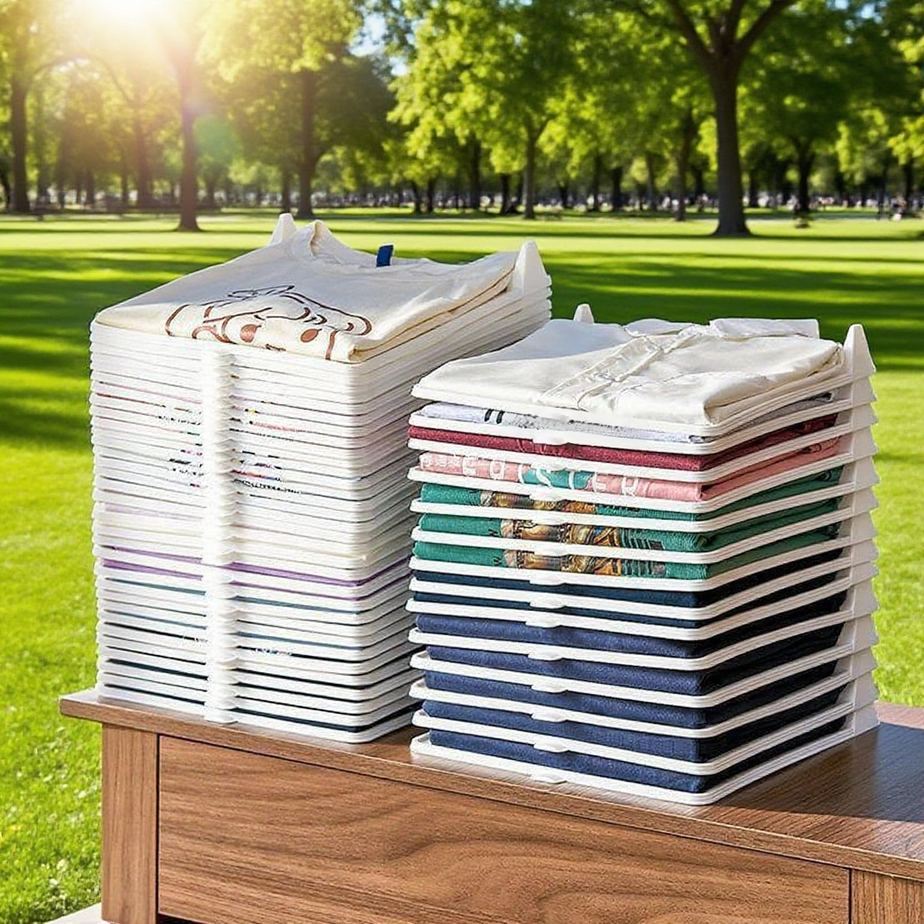 Faltbrett für Hemden und T-Shirts, praktische Aufbewahrungsregal für einfache Kleiderorganisation