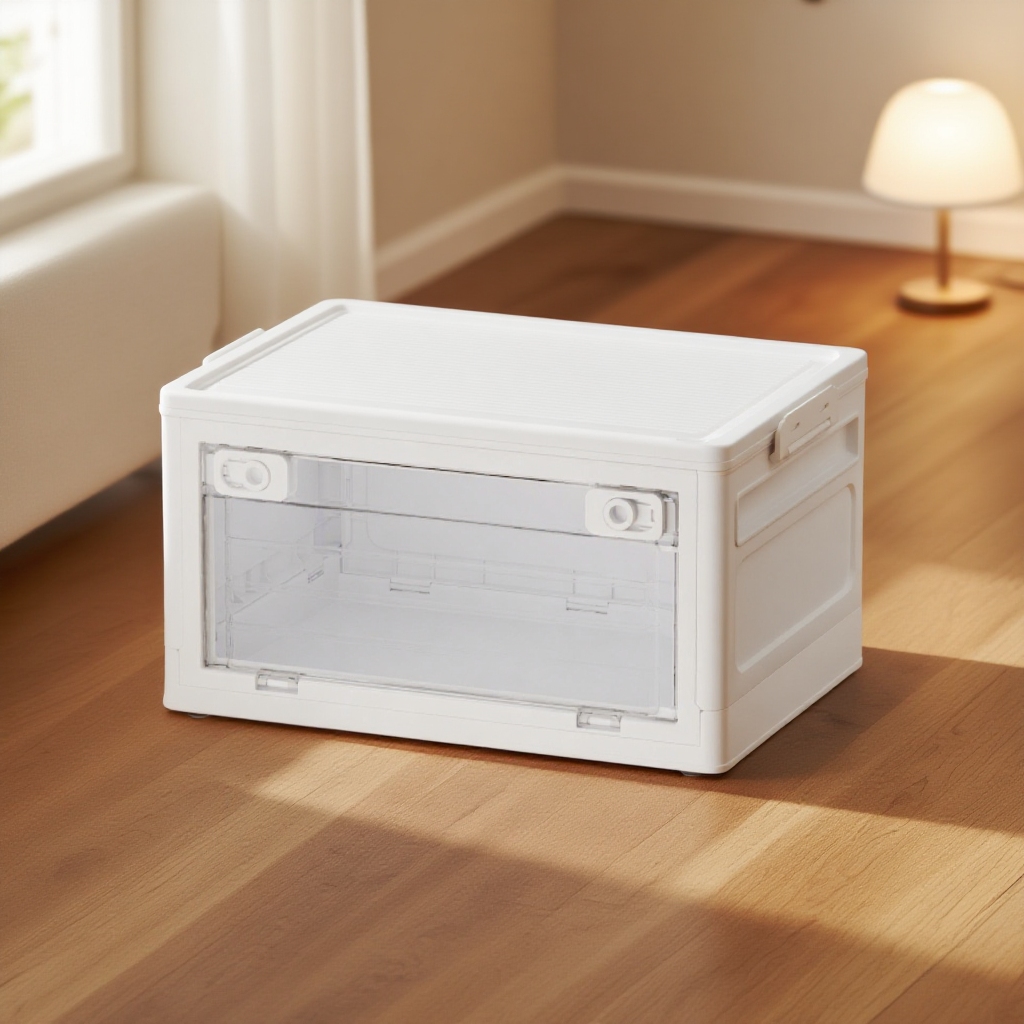 Faltbare, installierfreie Aufbewahrungsbox für Snacks und Haushaltsgegenstände