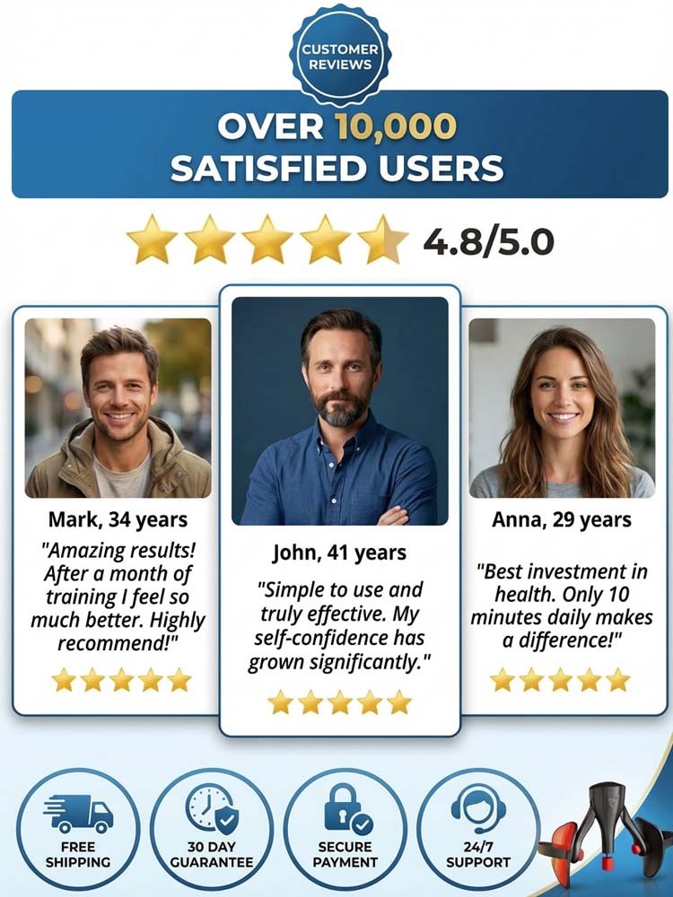 Wielofunkcyjny trenażer mięśni dna miednicy (Kegla)