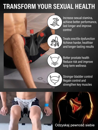 Wielofunkcyjny trenażer mięśni dna miednicy (Kegla)