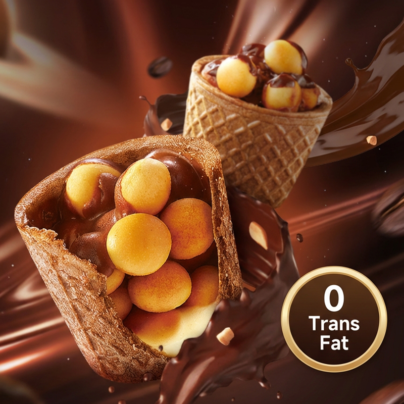 Chocolate Crispy Cup