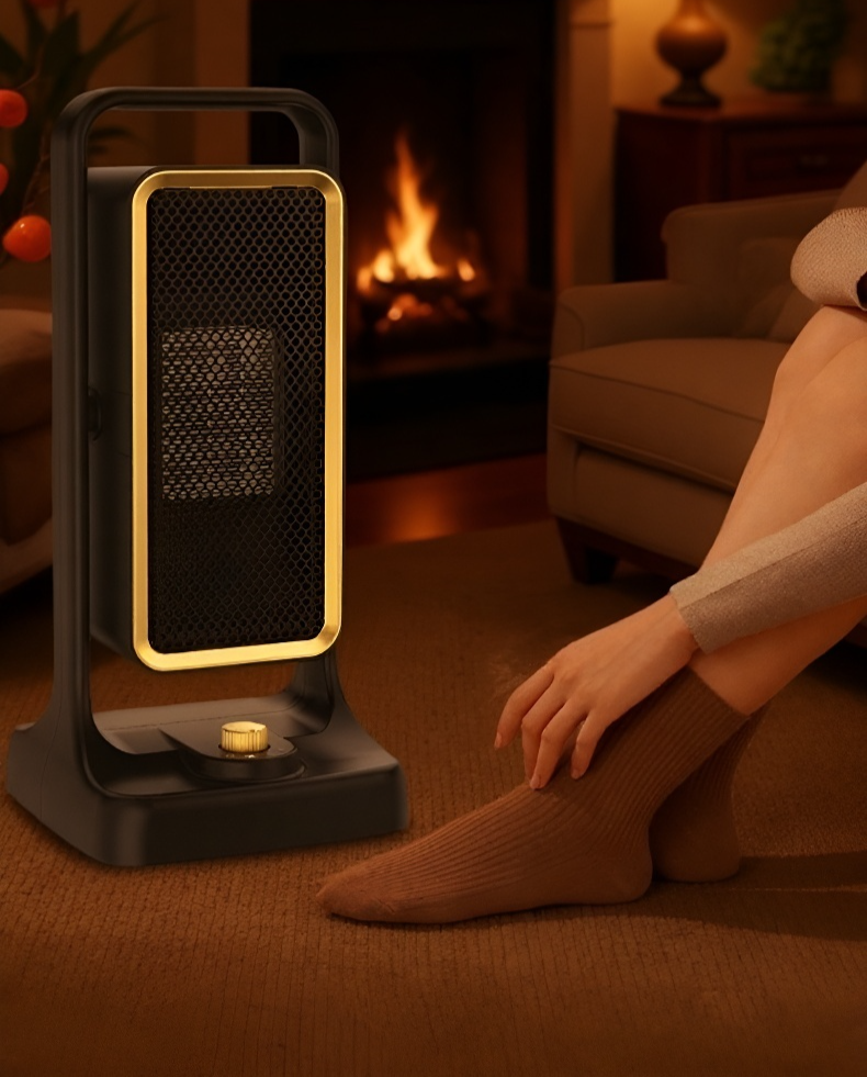 Eco-friendly vertical heater for home use