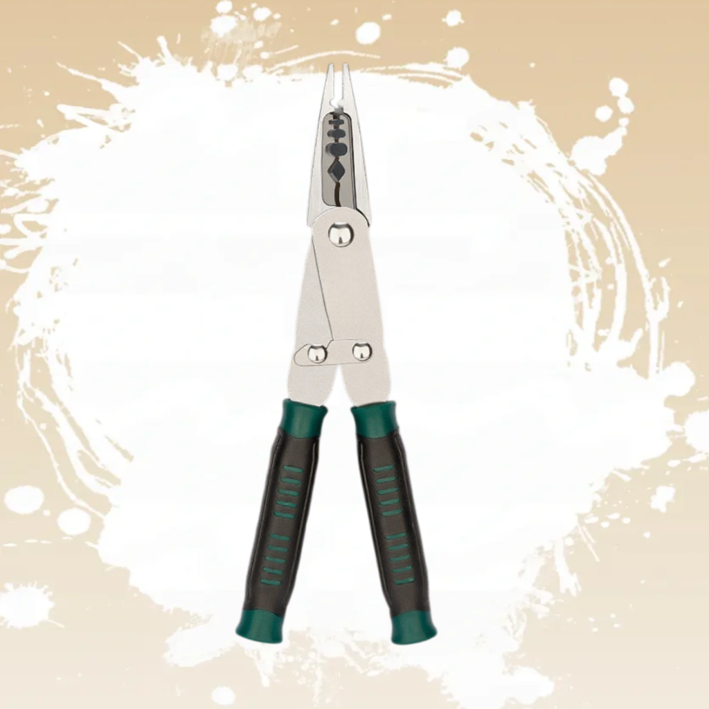 Stahl-Drahtzange zweifarbig multifunktional verformbar doppelt verwendbar