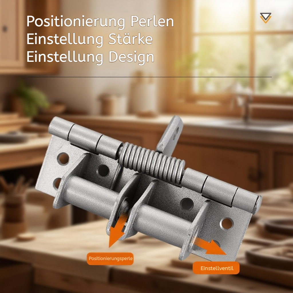 Multifunctional Door Closer Door Closer Decoration Spring Positioning 90 Degrees Automatic